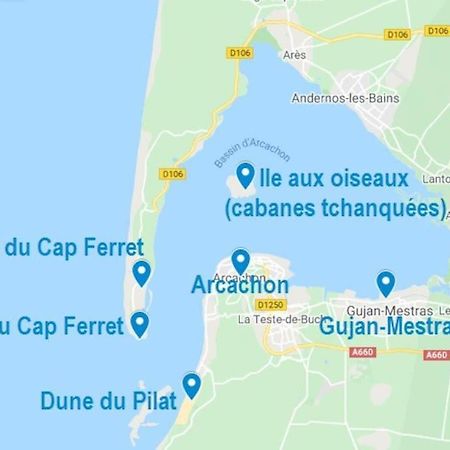 Le Faiere Audenge Villa Eksteriør bilde